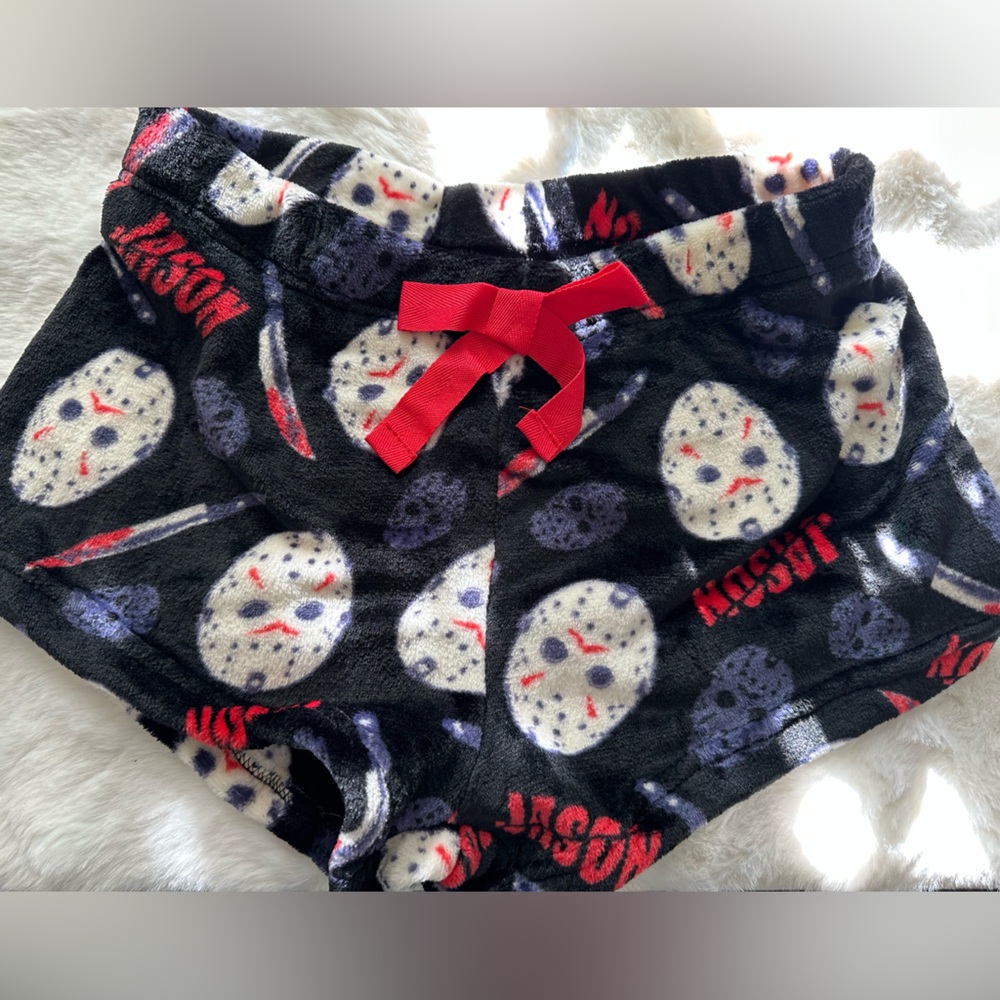 Horror-Themed Fleece Pajama Pants
